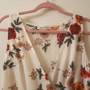 Cupshe floral dress XL